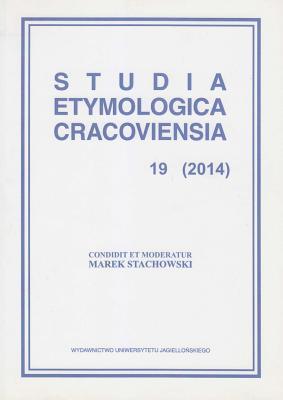 Studia Etymologica Cracoviensia 19 (2014)