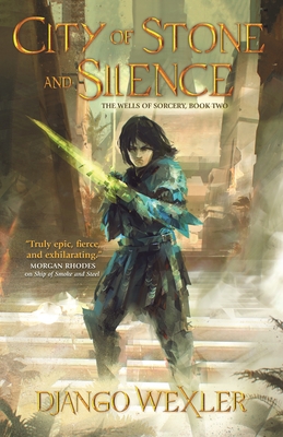 Cover for City of Stone and Silence (The Wells of Sorcery Trilogy #2)