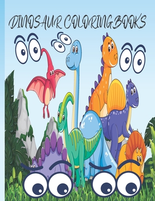 Dinosaur Coloring Books: Primary Composition Dinosaur Coloring Books for Kids Cover Image