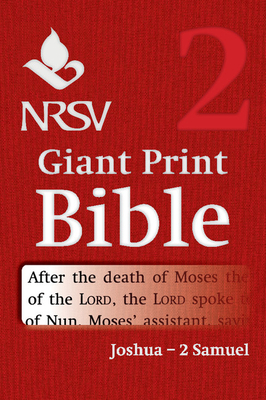 NRSV Giant Print Bible: Volume 2, Joshua - 2 Samuel By Bible Cover Image