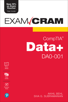 Comptia Data+ Da0-001 Exam Cram Cover Image