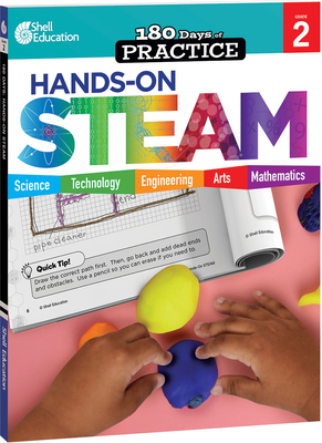 180 Days: Hands-On STEAM: Grade 2 (180 Days of Practice) By Melissa Laughlin Cover Image