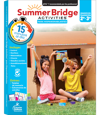 Summer Bridge Activities Spanish 2-3, Grades 2 - 3 Cover Image