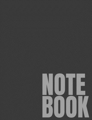 Notebook: Slate Gray College Ruled 8.5 x 11 (100 Pages) By Simple College Notebooks Cover Image