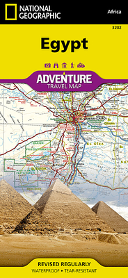 Egypt Map (National Geographic Adventure Map #3202) Cover Image