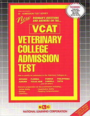 Veterinary College Admission Test (VCAT) (Admission Test Series #29) By National Learning Corporation Cover Image