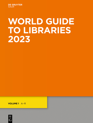 World Guide to Libraries 2023 Cover Image