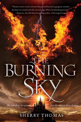 Cover for The Burning Sky (Elemental Trilogy #1)