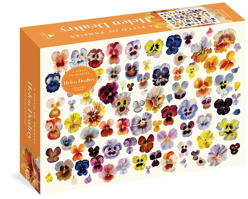 A Field of Pansies 1,000-Piece Puzzle (Artisan Puzzle) By Helen Dealtry Cover Image