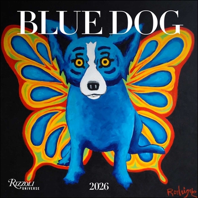 Cover for Blue Dog 2026 Wall Calendar