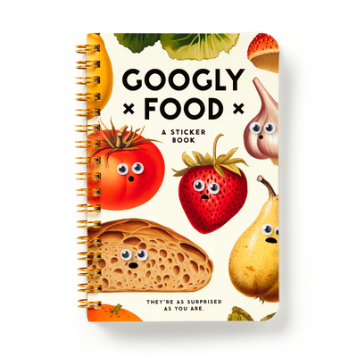 Googly Food Sticker Book Cover Image