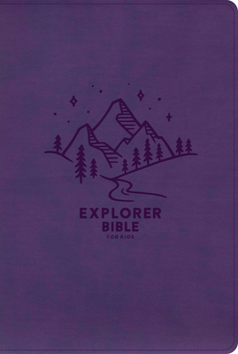 KJV Explorer Bible for Kids, Purple LeatherTouch: Placing God’s Word in the Middle of God’s World Cover Image
