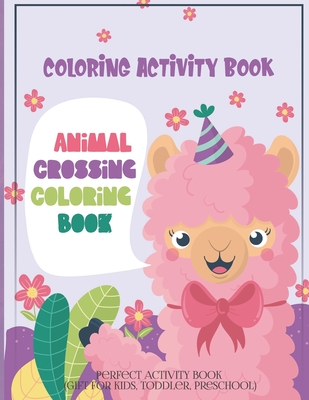Animal Crossing Coloring Book: Coloring Activity Book // Perfect Activity book (Gift For Kids, Toddler, Preschool) Cover Image