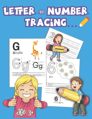 Tracing book for 3 year olds: letters (alphabets ), numbers