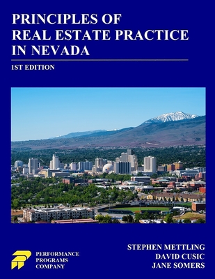 Principles of Real Estate Practice in Nevada: 1st Edition Cover Image