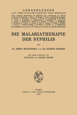 Die Malariatherapie Der Syphilis Cover Image