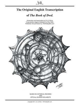 The Original English Transcription of The Book of Dwd. Cover Image