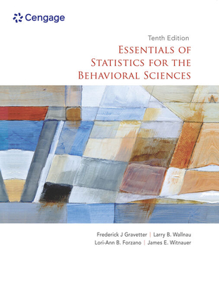 Essentials of Statistics for the Behavioral Sciences (Mindtap Course List) Cover Image