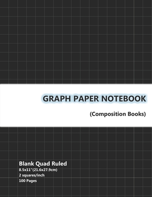 Graph Paper Notebook: Graph Paper Notebook 1/2 inch Squares, Graph Book for Math, Graph Paper Notebook for Student, Math Composition Noteboo Cover Image