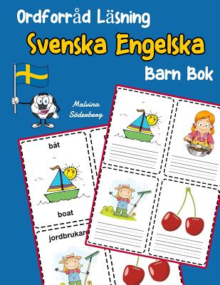 Ordforråd Läsning Svenska Engelska Barn Bok: öka ordförråd test svenska engelsk børn By Malvina Soderberg Cover Image