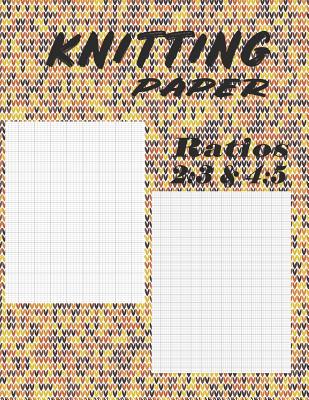 Knitting Paper Ratios 2: 3 & 4:5: Two Ratios Grid & Graph Notebook - Pattern 2 Cover Image