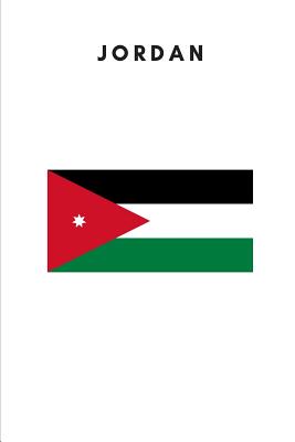Jordan: Country Flag A5 Notebook to write in with 120 pages By Travel Journal Publishers Cover Image