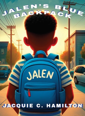 Jalen's Blue Backpack Cover Image