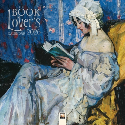 The Book Lover's Wall Calendar 2026 (Art Calendar) By Flame Tree Studio (Created by) Cover Image