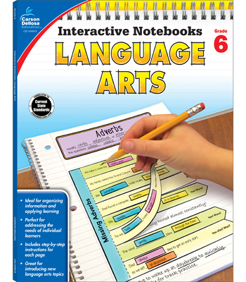 Language Arts, Grade 6 (Interactive Notebooks) By Pamela Walker McKenzie Cover Image