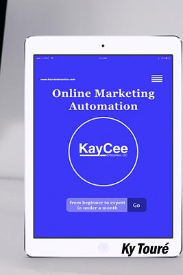 Online Marketing Automation From Beginner to Expert in Under a Month: Course Book & Workbook Bundle Cover Image