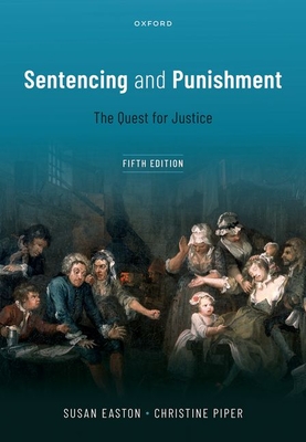 Sentencing and Punishment By Susan Easton, Christine Piper Cover Image