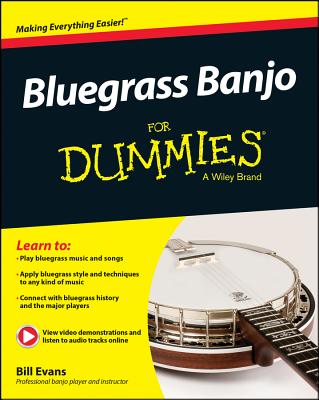 Bluegrass Banjo for Dummies By Bill Evans Cover Image