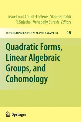 Quadratic Forms, Linear Algebraic Groups, and Cohomology (Developments in Mathematics #18) Cover Image
