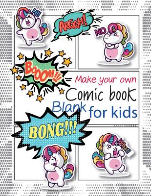 Blank Comic Book for kids (Paperback)