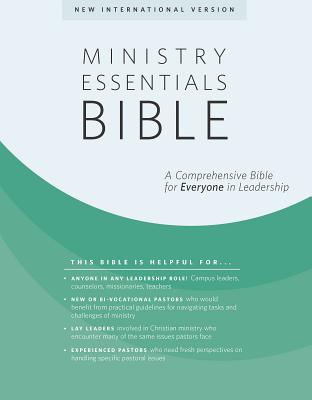Ministry Essentials Bible-NIV: A Comprehensive Bible for Everyone in Leadership By Hendrickson Publishers (Manufactured by) Cover Image