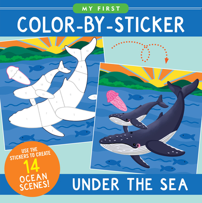 Under the Sea Color-By-Sticker Book