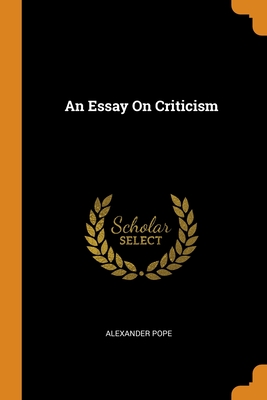 an essay on criticism neoclassicism