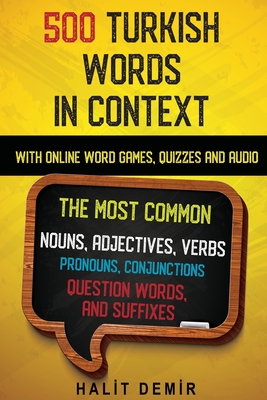 500 Turkish Words in Context Cover Image
