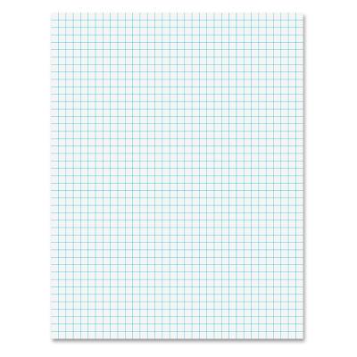 Ampad Notepad, 8.5 X 11, Quad Ruled, White, 50 Sheets/Pad (Top22-030c)  (Other)