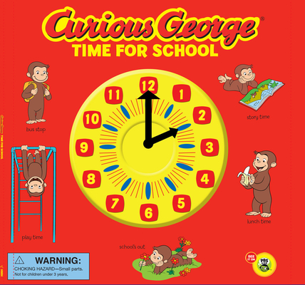 Curious George Time For School (cgtv Novelty 8x8) Cover Image