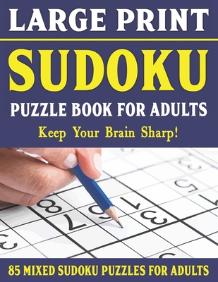 large print sudoku puzzle book for adults easy medium and hard large print puzzle for adults brain games for adults vol 43 large print paperback virginia highland books