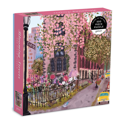 Blooming Streets 500 Piece Puzzle By Galison (Prepared by) Cover Image