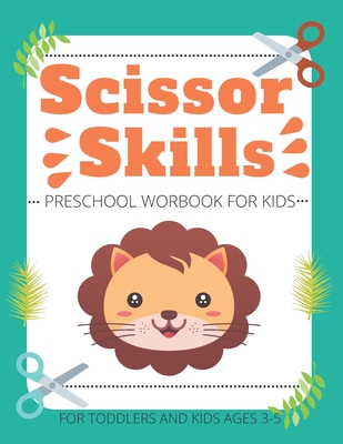 Scissor Skills Activity Book For Kids Ages 3-5