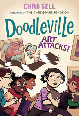 Doodleville #2: Art Attacks! By Chad Sell Cover Image