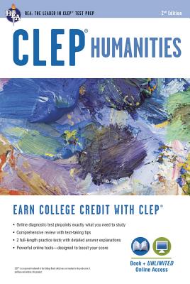 Cover for Clep(r) Humanities Book + Online (CLEP Test Preparation)