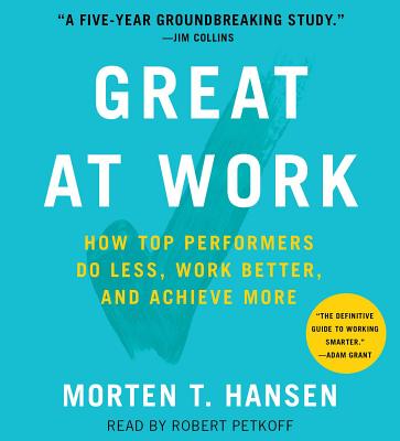 Cover for Great at Work