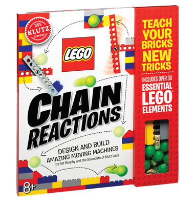 Lego Chain Reactions: Design and Build Amazing Moving Machines (Klutz S) Cover Image