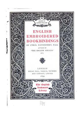 English Embroidered Bookbindings Cover Image
