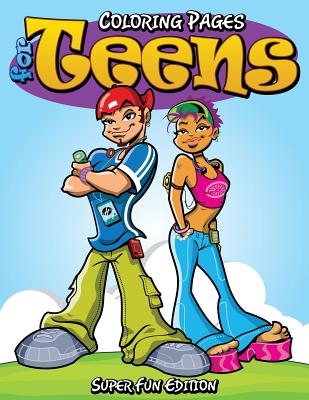 Teen: large print coloring books teens & Teenagers, Fun Creative