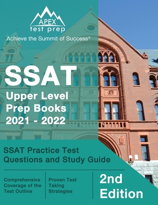 SSAT Upper Level Prep Books 2021 - 2022: SSAT Practice Test Questions and Study Guide [2nd Edition] By Matthew Lanni Cover Image